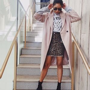 Arrive Leopard print skirt